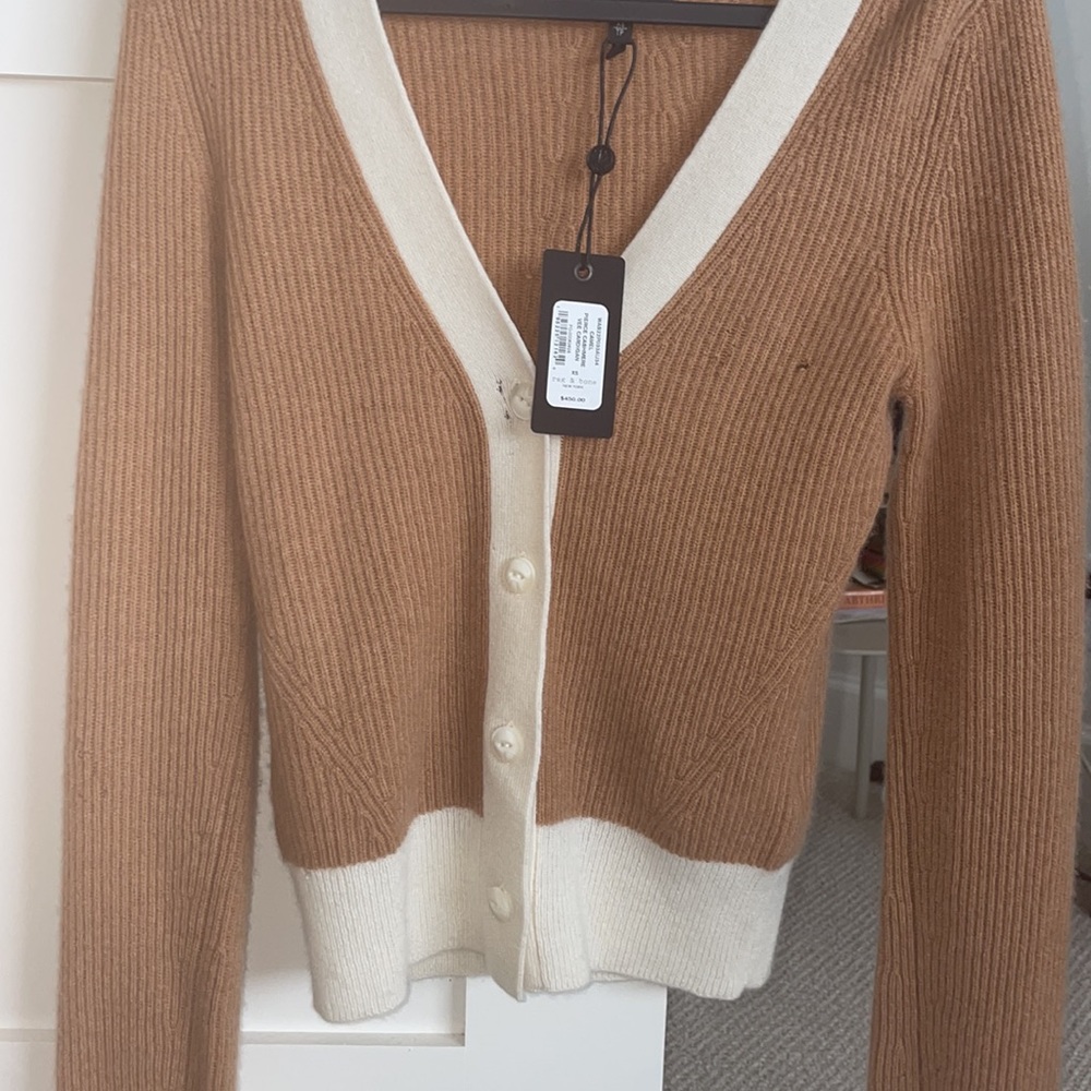 Brand new rag & bone 100% cashmere cardigan sweater
